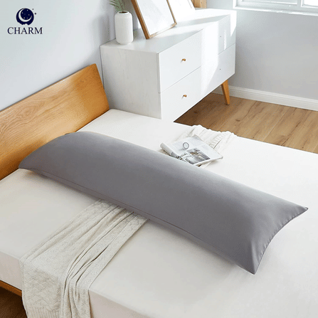 ปลอกหมอน BODY CHARM CUDDLE ขนาด 16 X 42 นิ้ว LIGHT GREY_5
